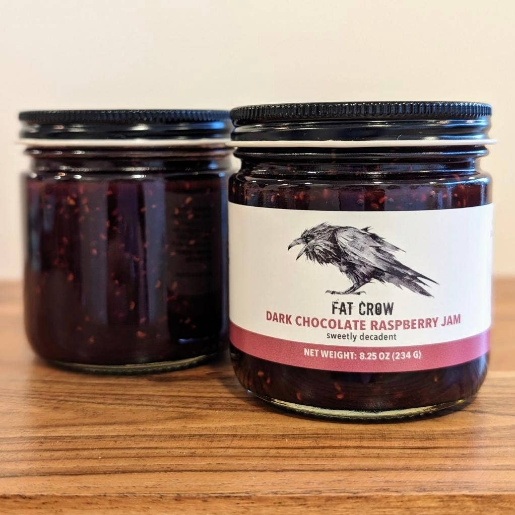 Dark Chocolate Raspberry Jam