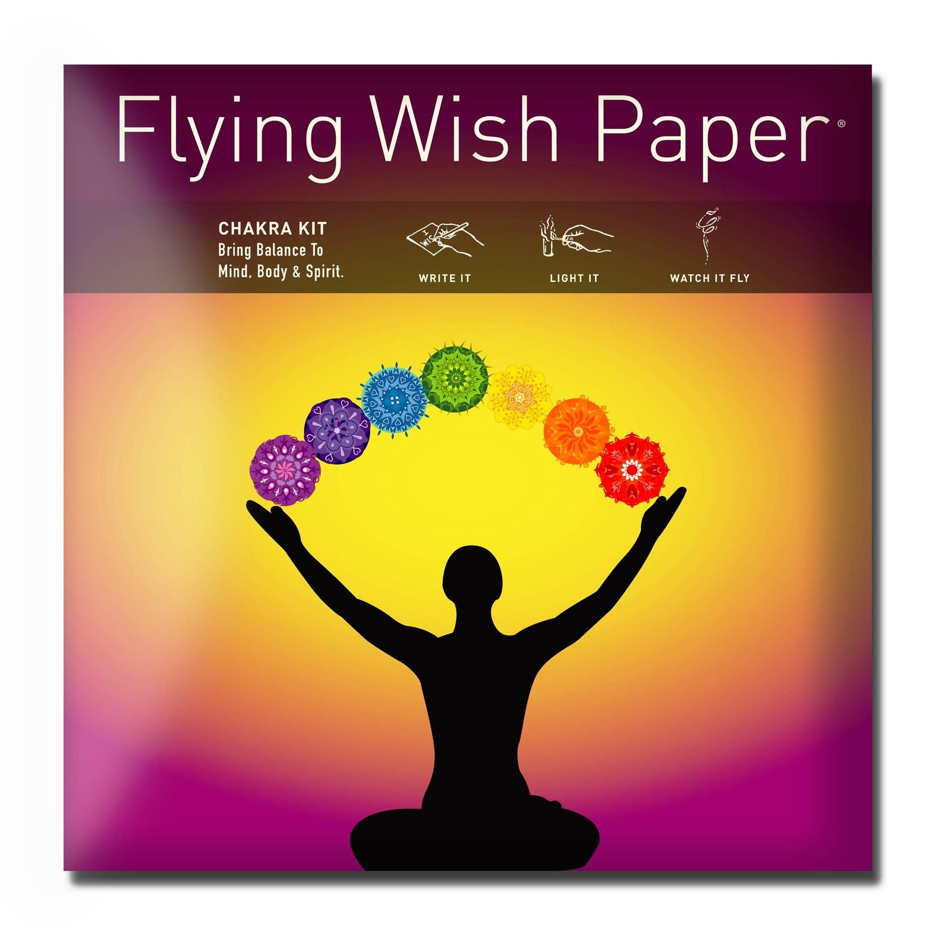 CHAKRA / Large Kit / 50 WISHING PAPERS™ + Accessories