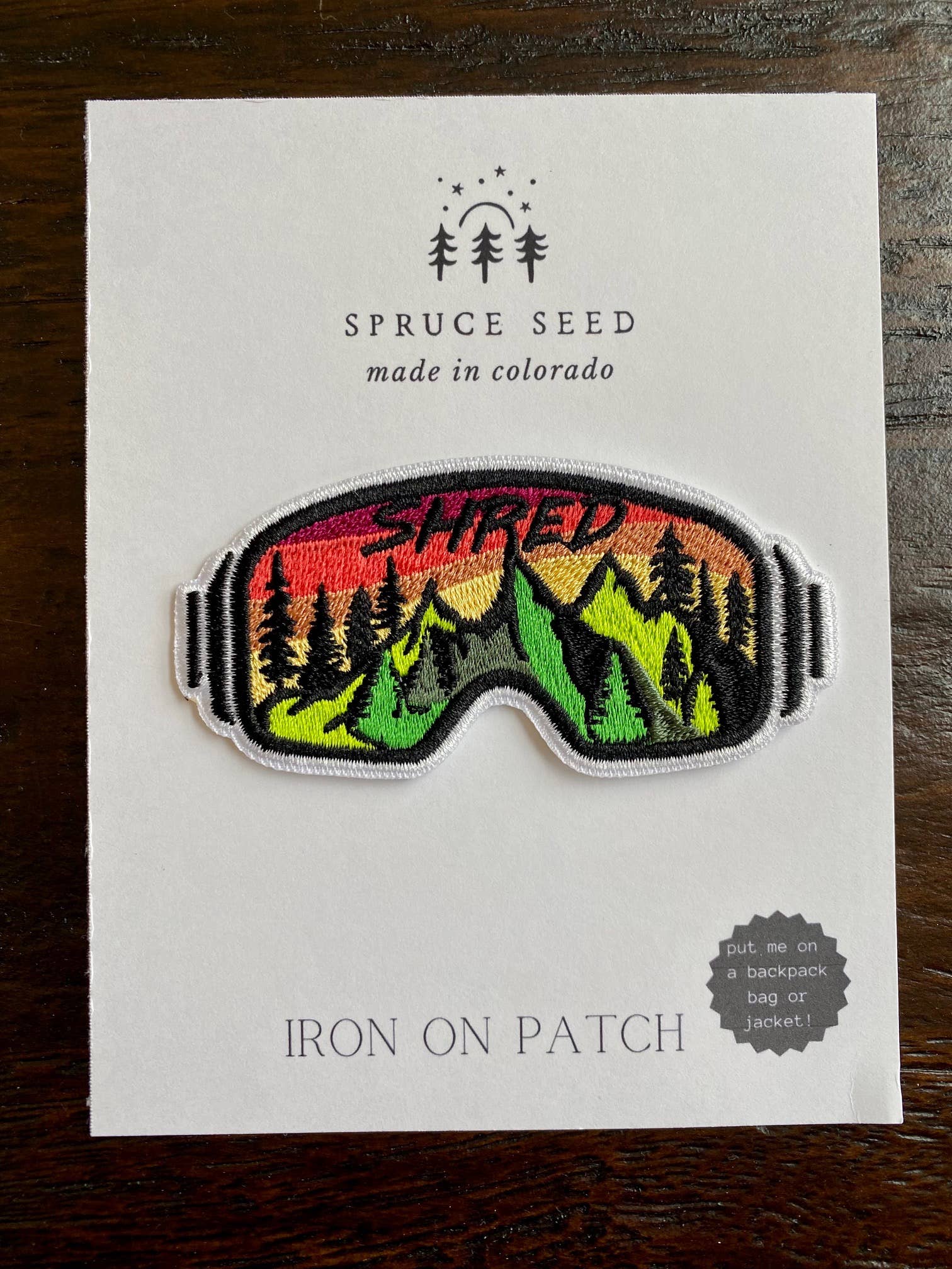 Iron On Patch - Shred