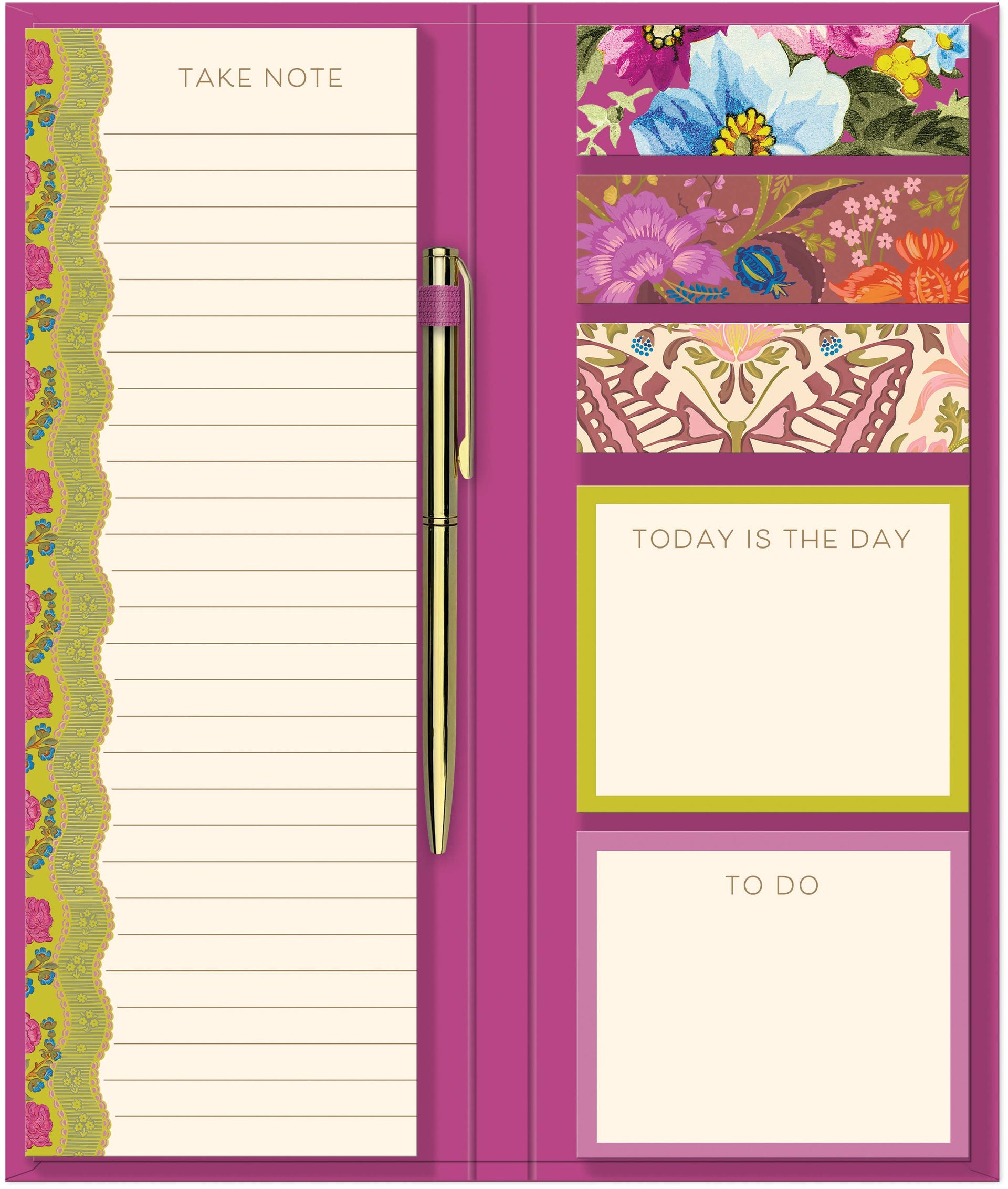 Notefolio Pink Floral