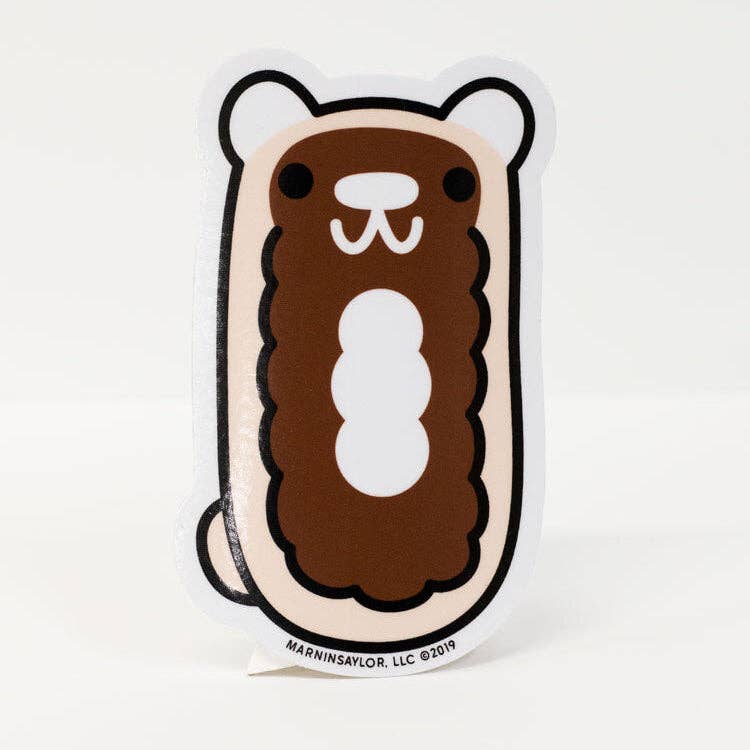 Eclair Bear Sticker