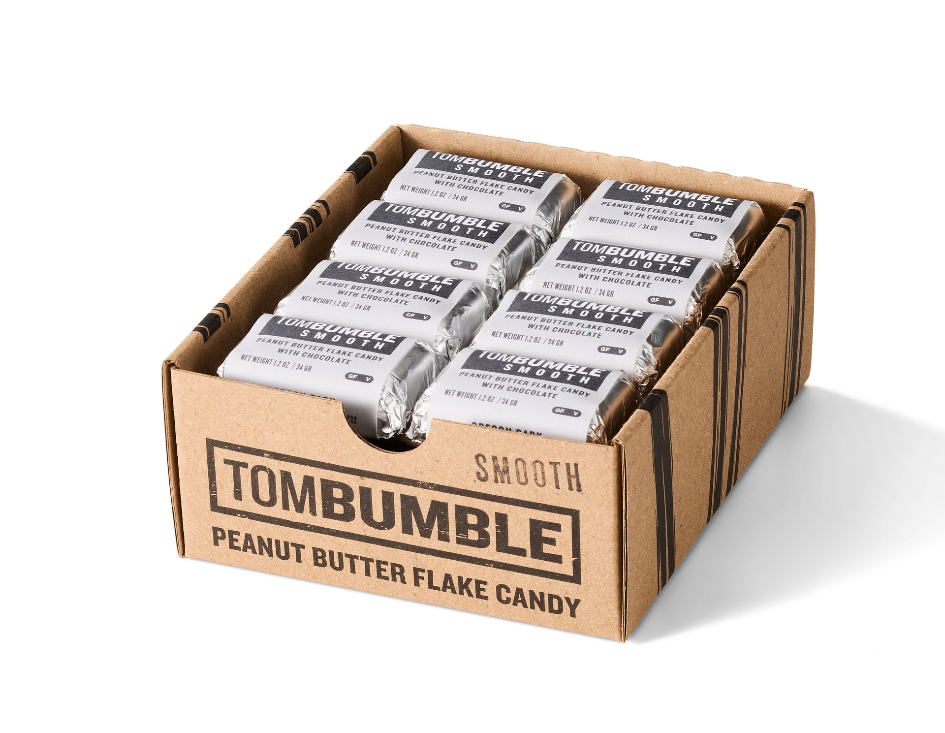Tom Bumble Smooth Candy Bar -Peanut Butter Flake & Chocolate