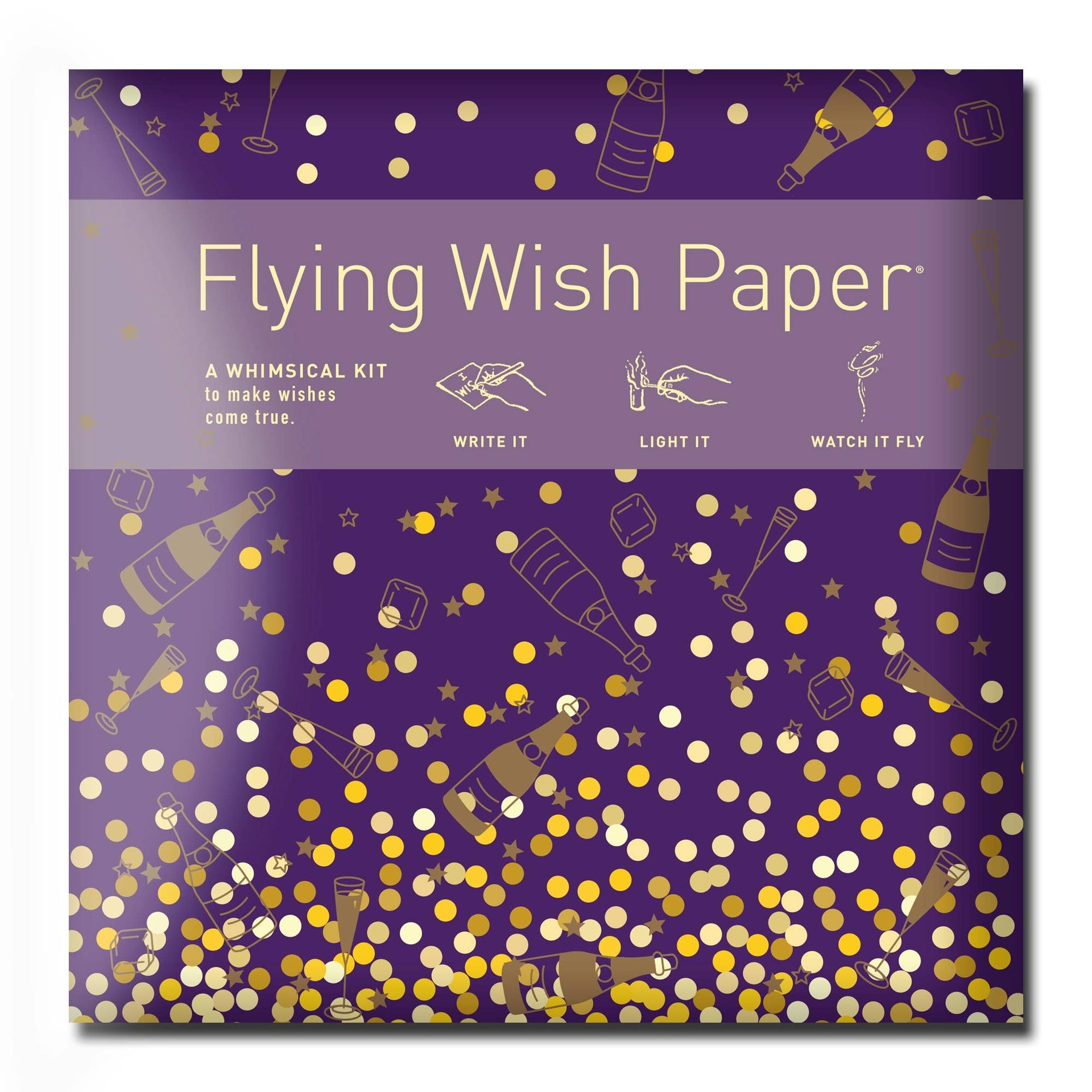 CHAMPAGNE – 50 WISHING PAPERS™ Wish Celebration Craft Kit