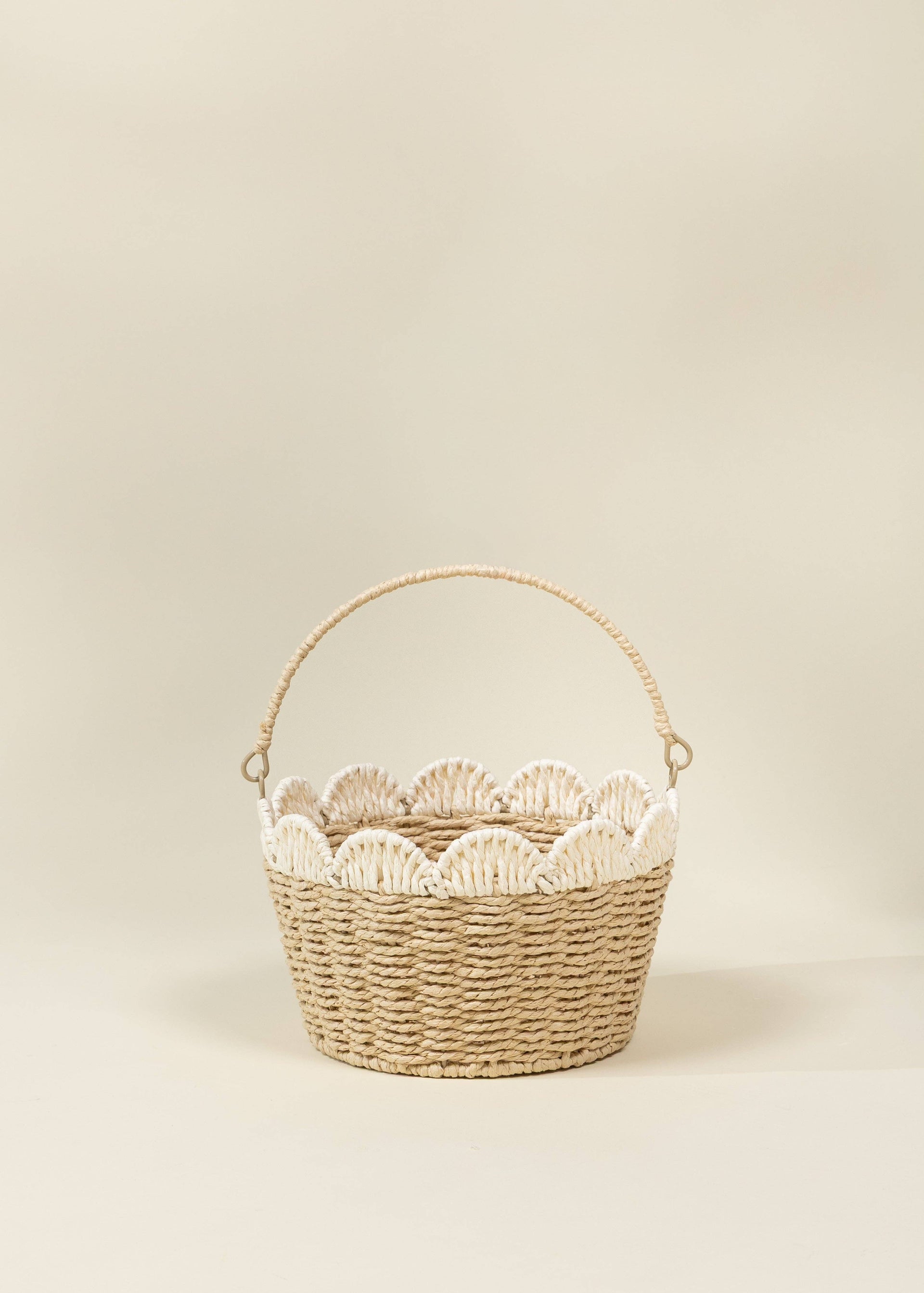 Scallop Edge Basket – Medium
