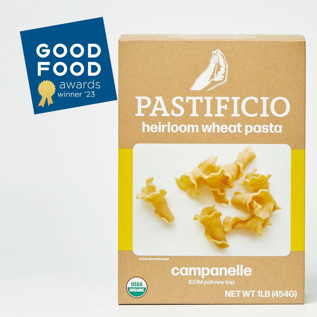 Heirloom Wheat Dry Pasta - Campanelle