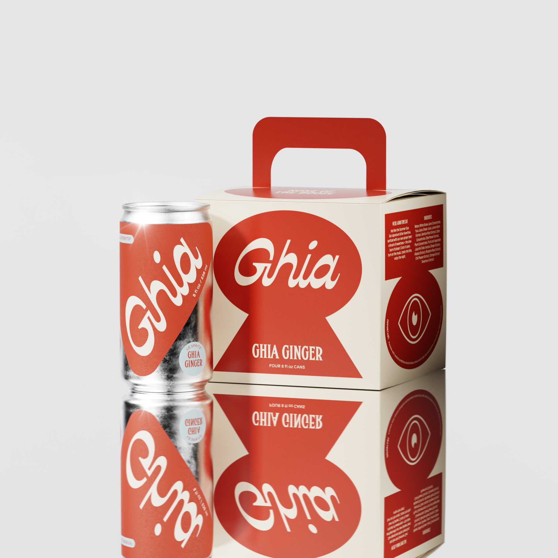 Le Spritz - Ghia Ginger- Case of 24 ($3.70/ can)