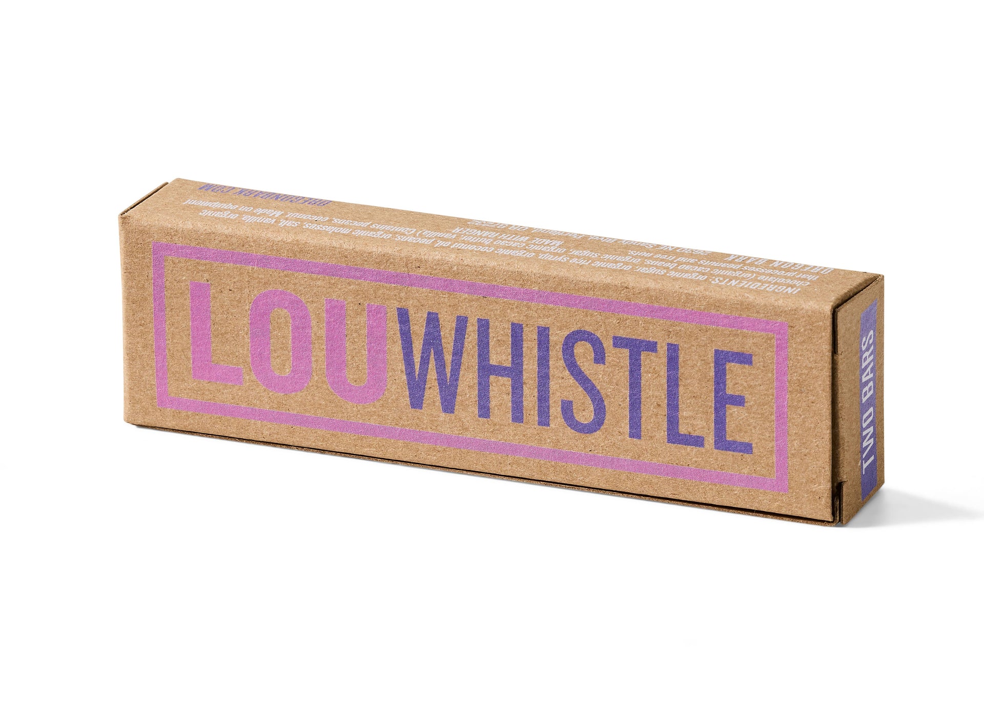 Lou Whistle - Molasses Pecan Chew Covered in Dark Chocolate
