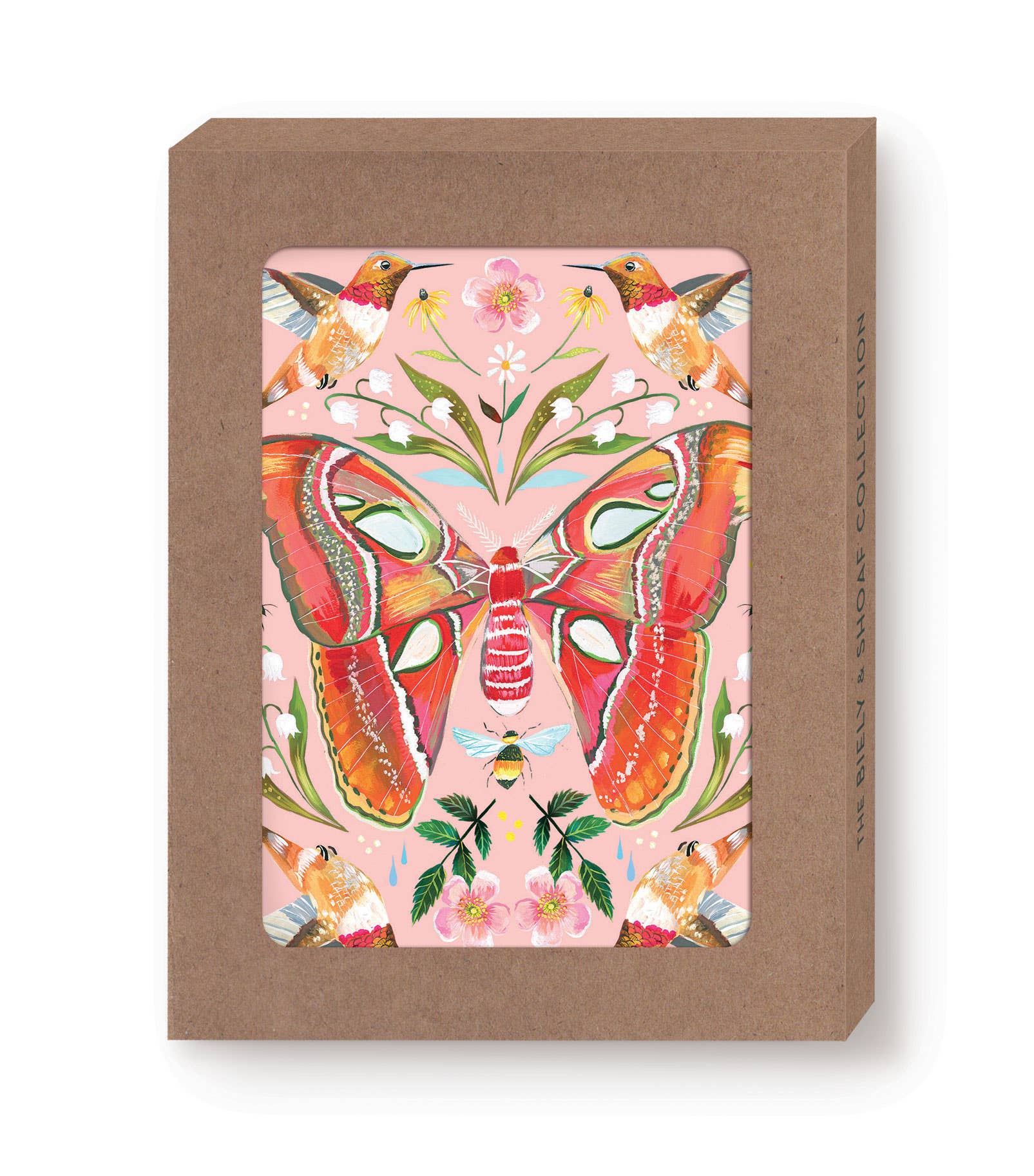 Butterflies & Birds Boxed Notecard - Set of 10
