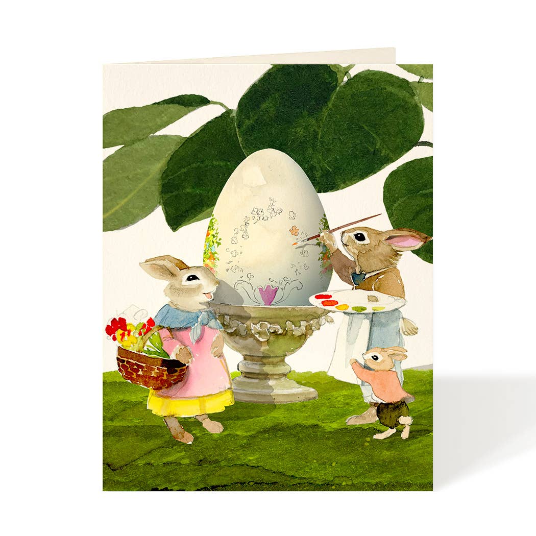 Bunny Fabergé - Easter Greeting Card