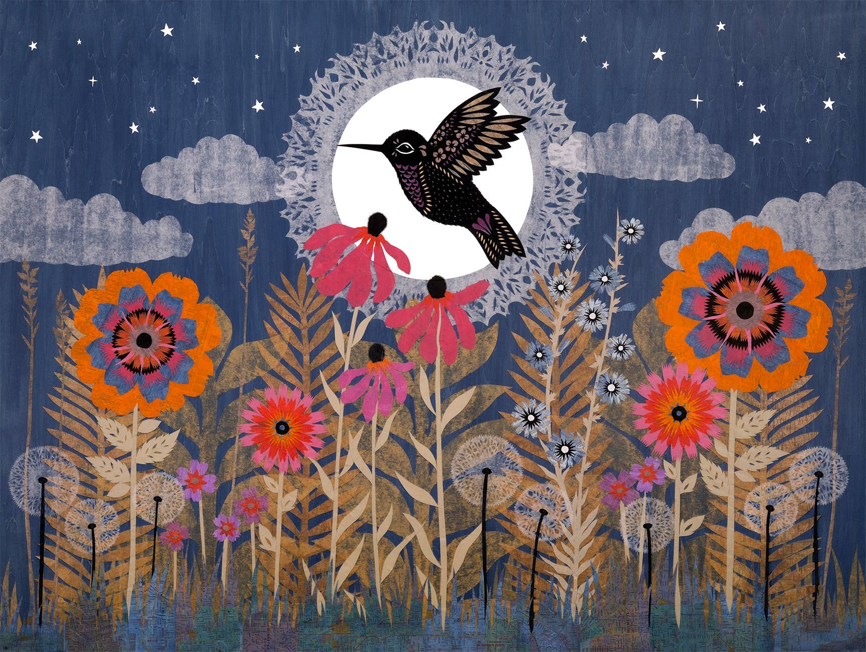 A Night Alight With Stars - 16 x 20 inch Print