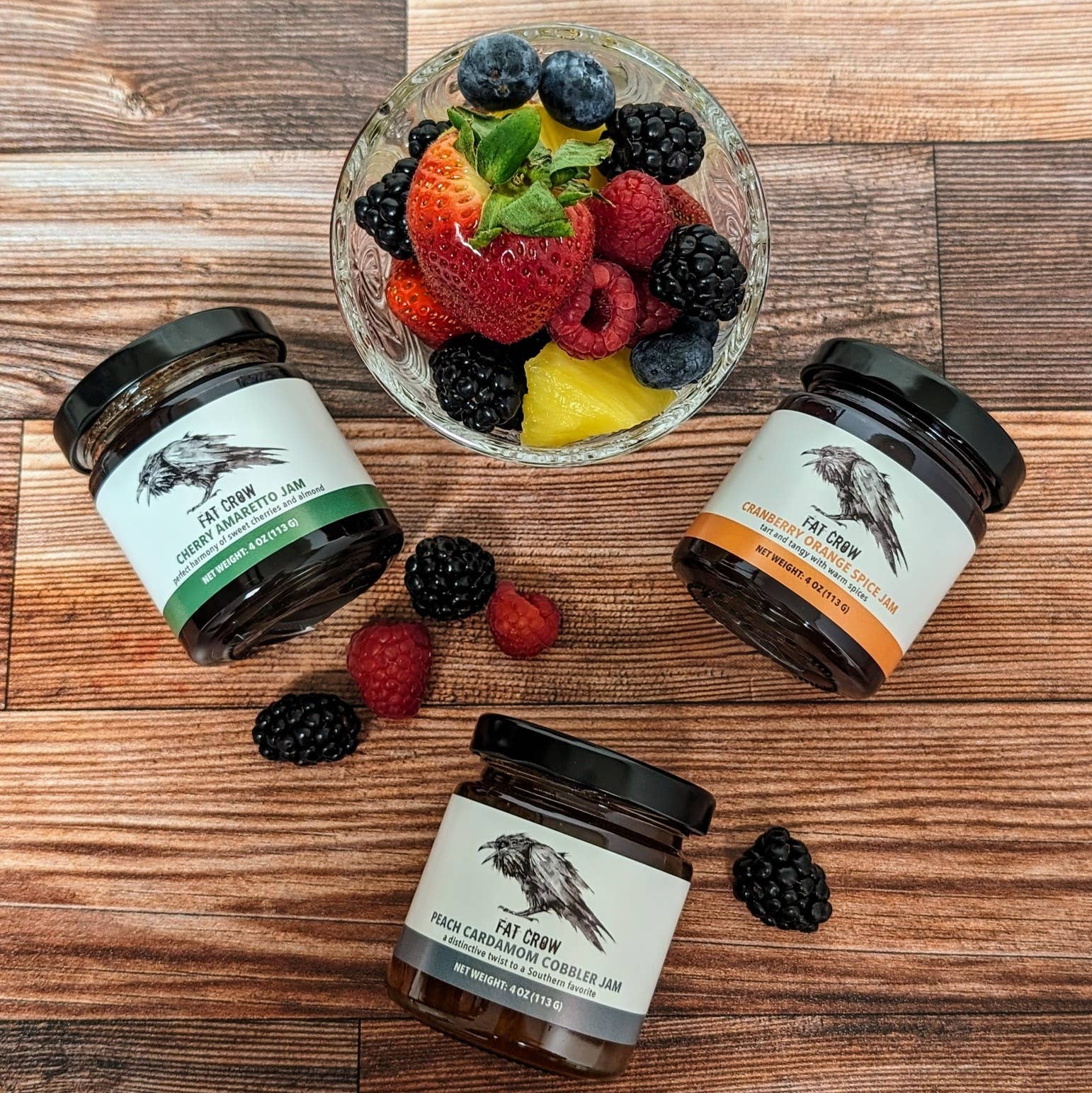 Mini Jam Jars (case of 12)