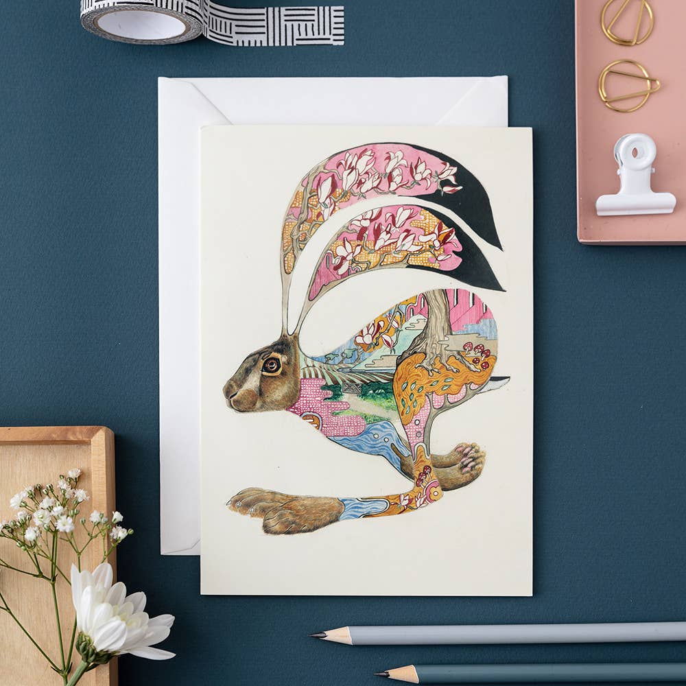 Brown Hare Card
