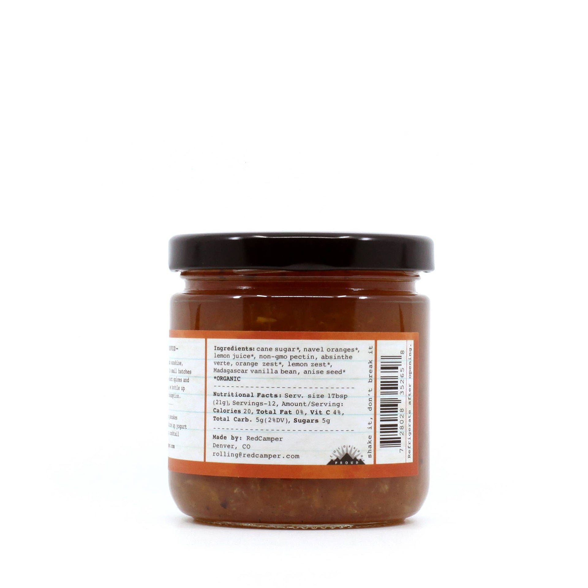 Absinthe Orange Deliciousness Marmalade - 9 oz (Cheeseboard)