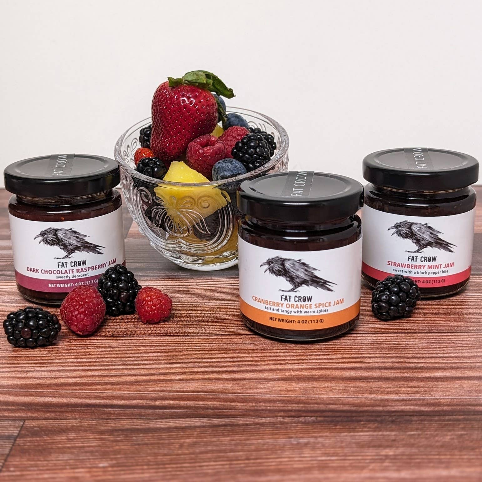 Mini Jam Jars (case of 12)