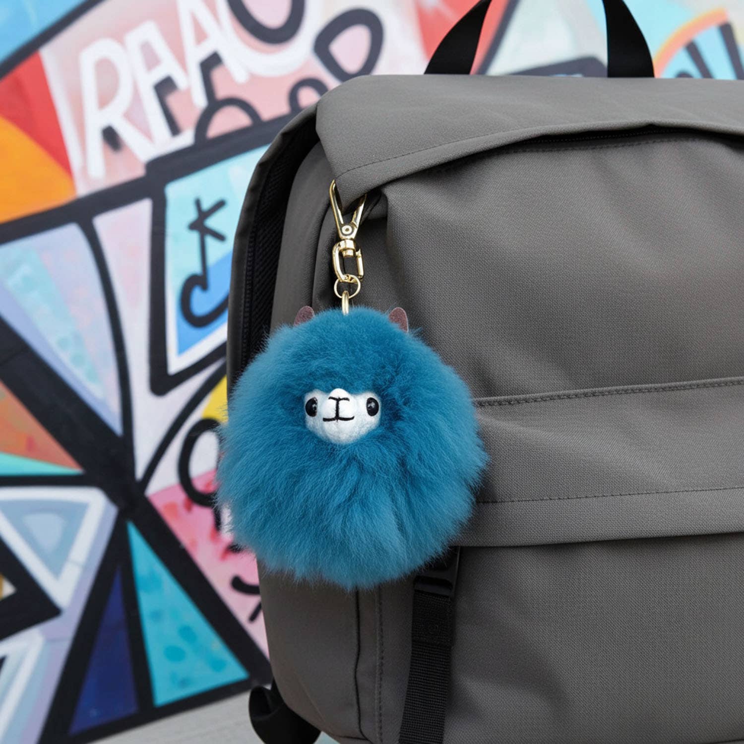 Alpaca Keychains | Teal