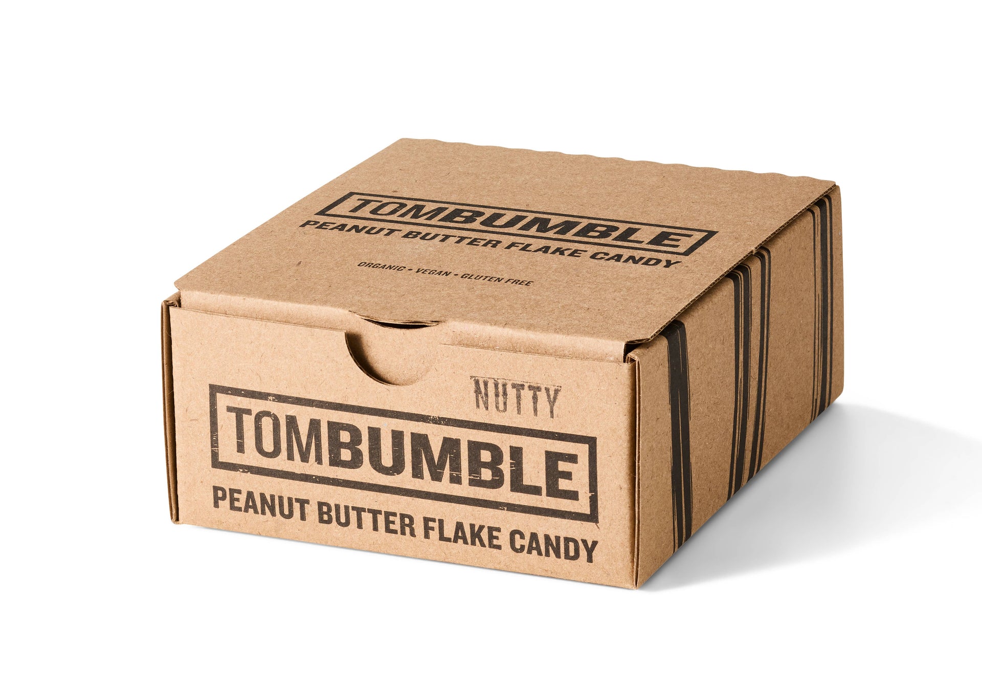 Tom Bumble Nutty Candy Bar - Peanut Butter Flake & Chocolate