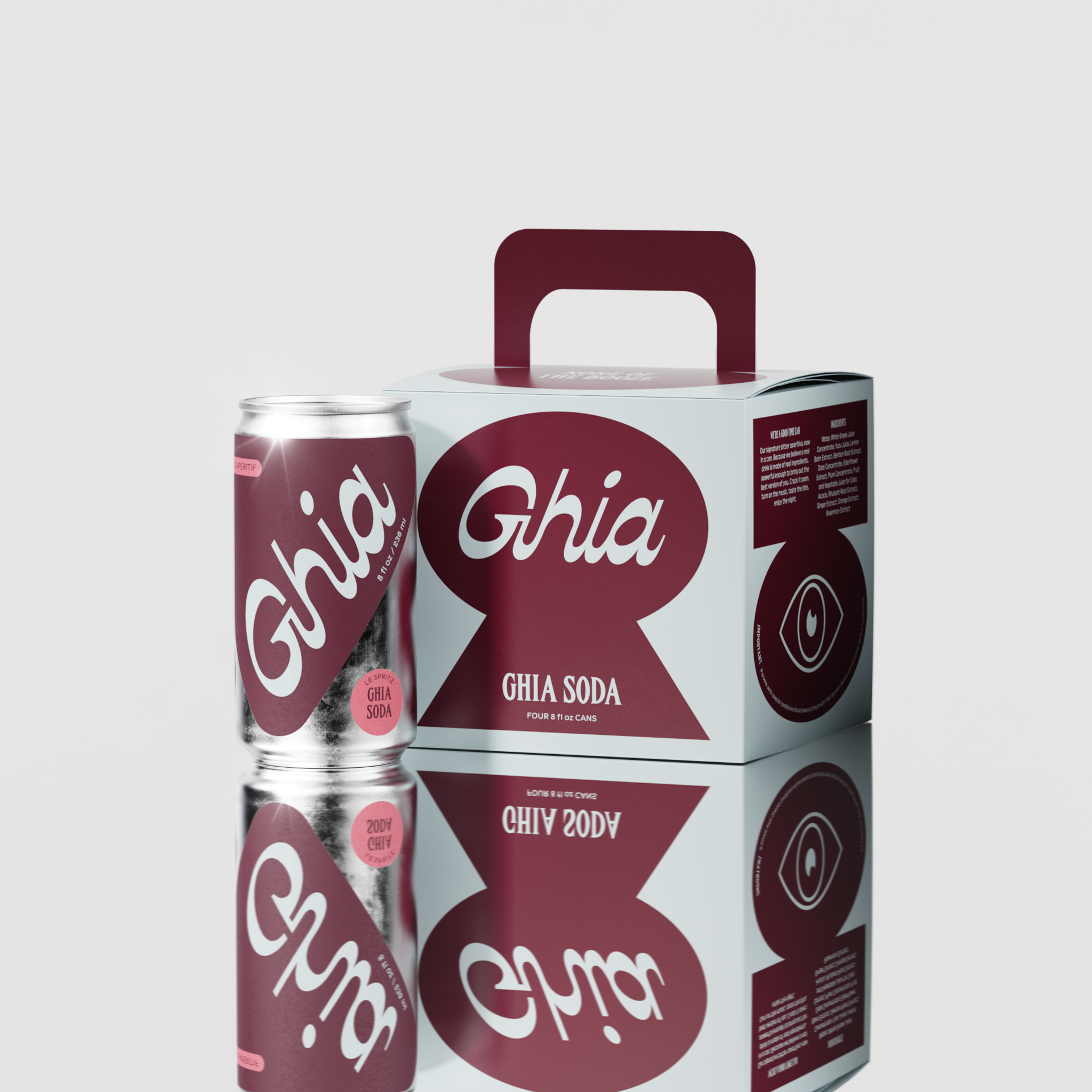 Le Spritz - Ghia Soda - Case of 24 ($3.70/ can)