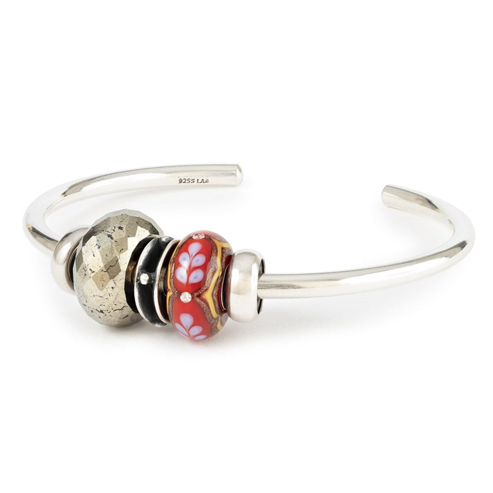 Trollbeads Crimson Silk Brilliance Bead