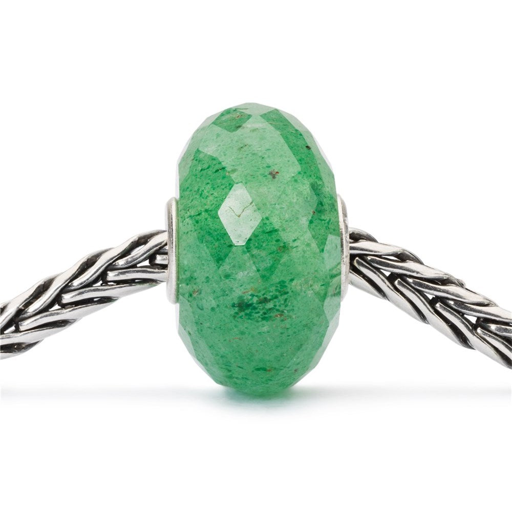 Trollbeads Green Aventurine Bead