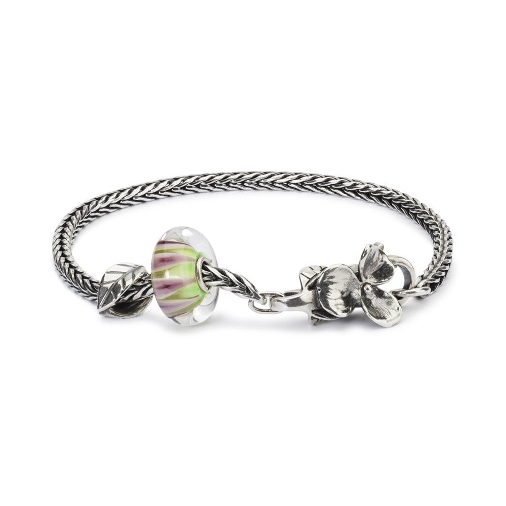 Trollbeads Hues of Wonder Bracelet with Flowers Lock