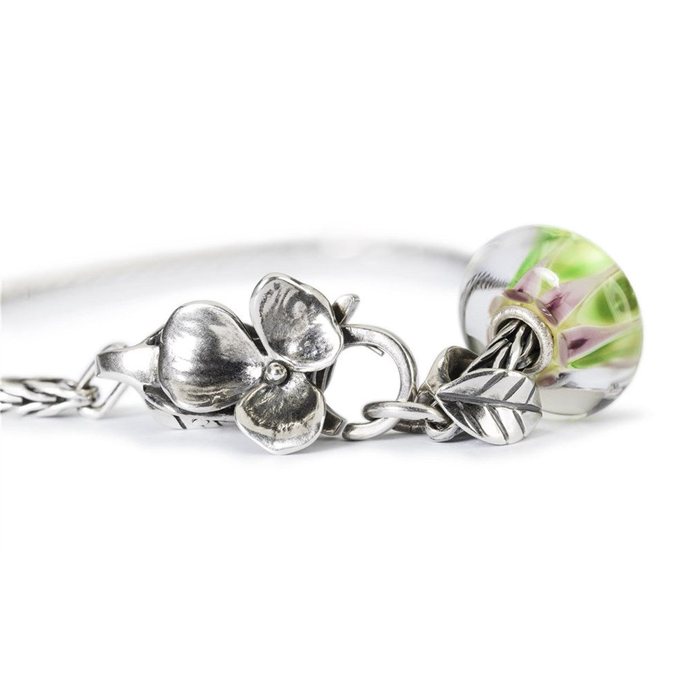 Trollbeads Hues of Wonder Bracelet with Flowers Lock