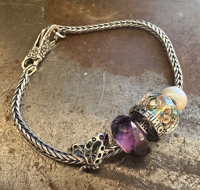 Trollbeads Mountain Flowers Peace Bracelet