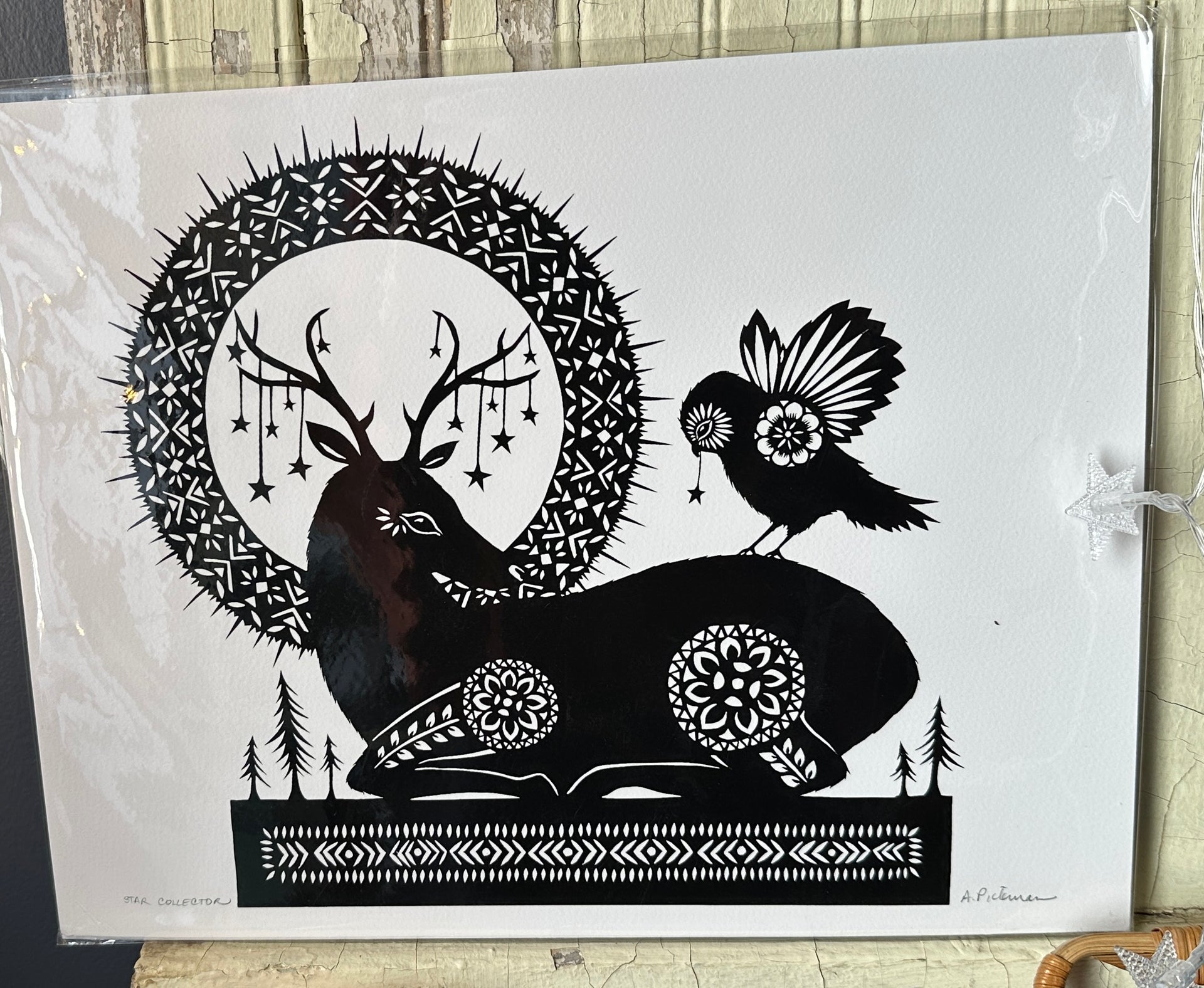 Angie Pickman 11x14 print Star Collector