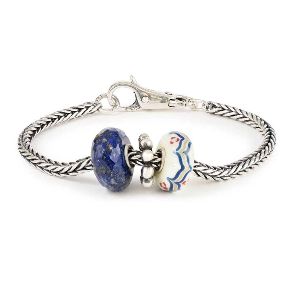 Trollbeads Ivory Blossom Glow Bead