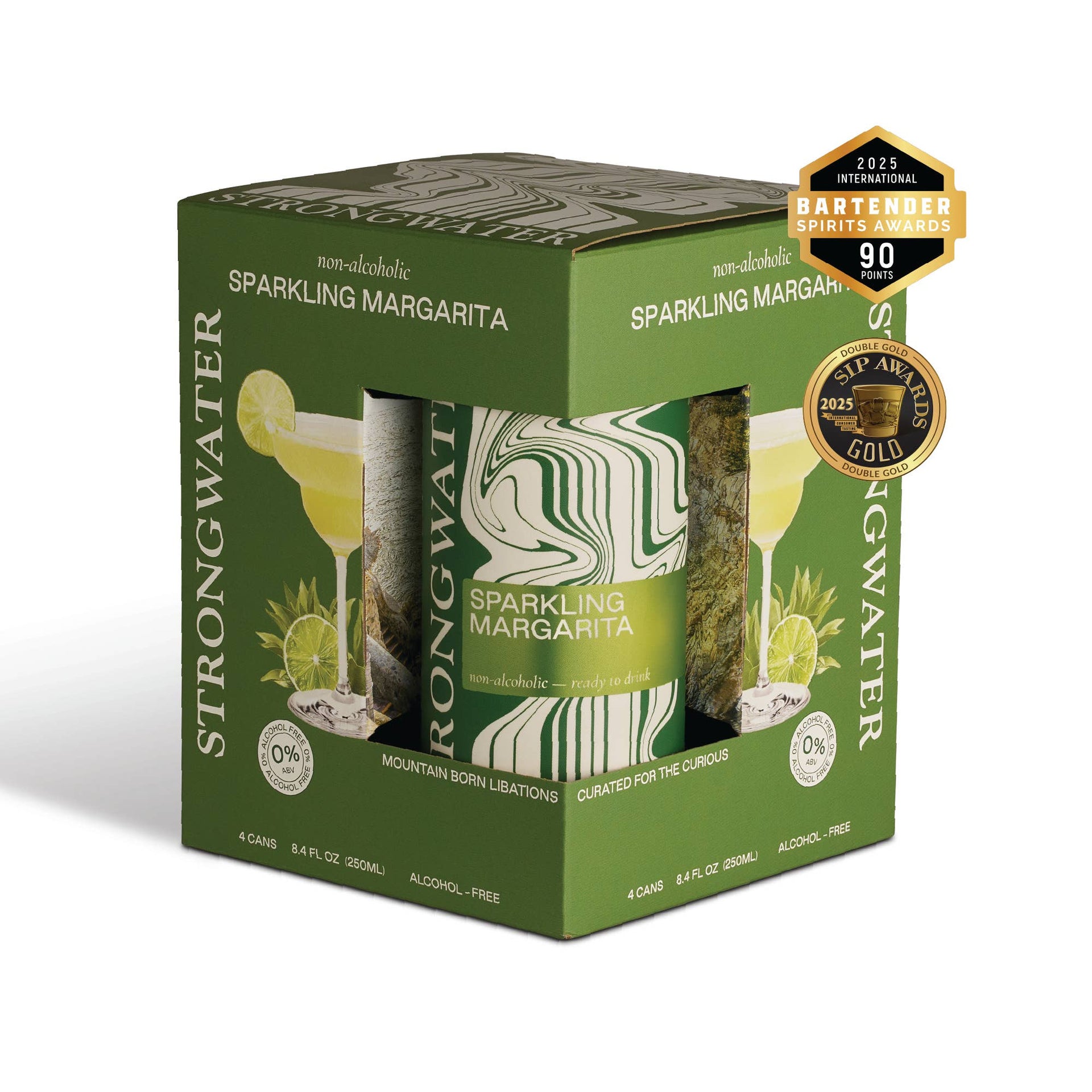 NA Sparkling Margarita Mocktail