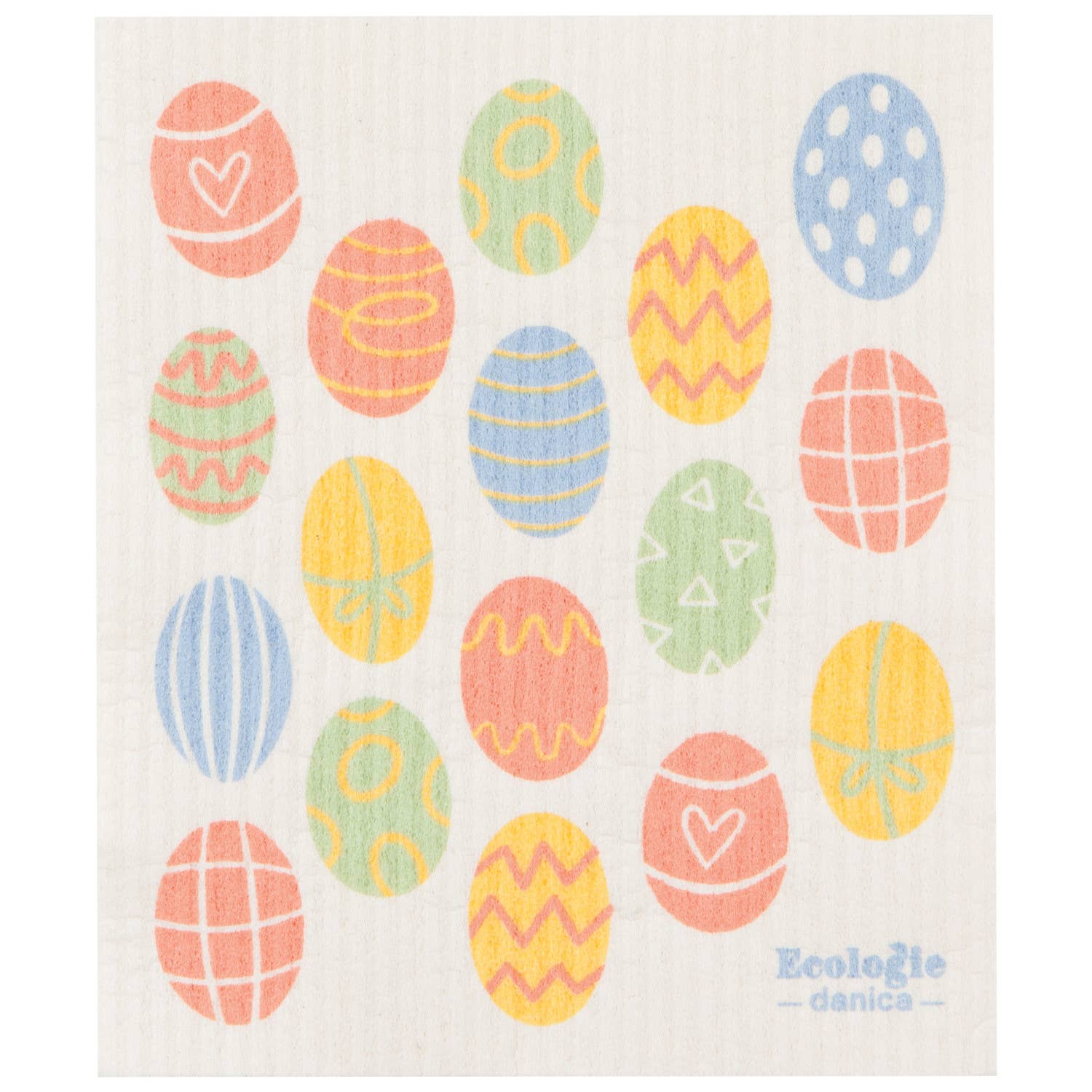 Easter Eggs Swedish Dishcloth