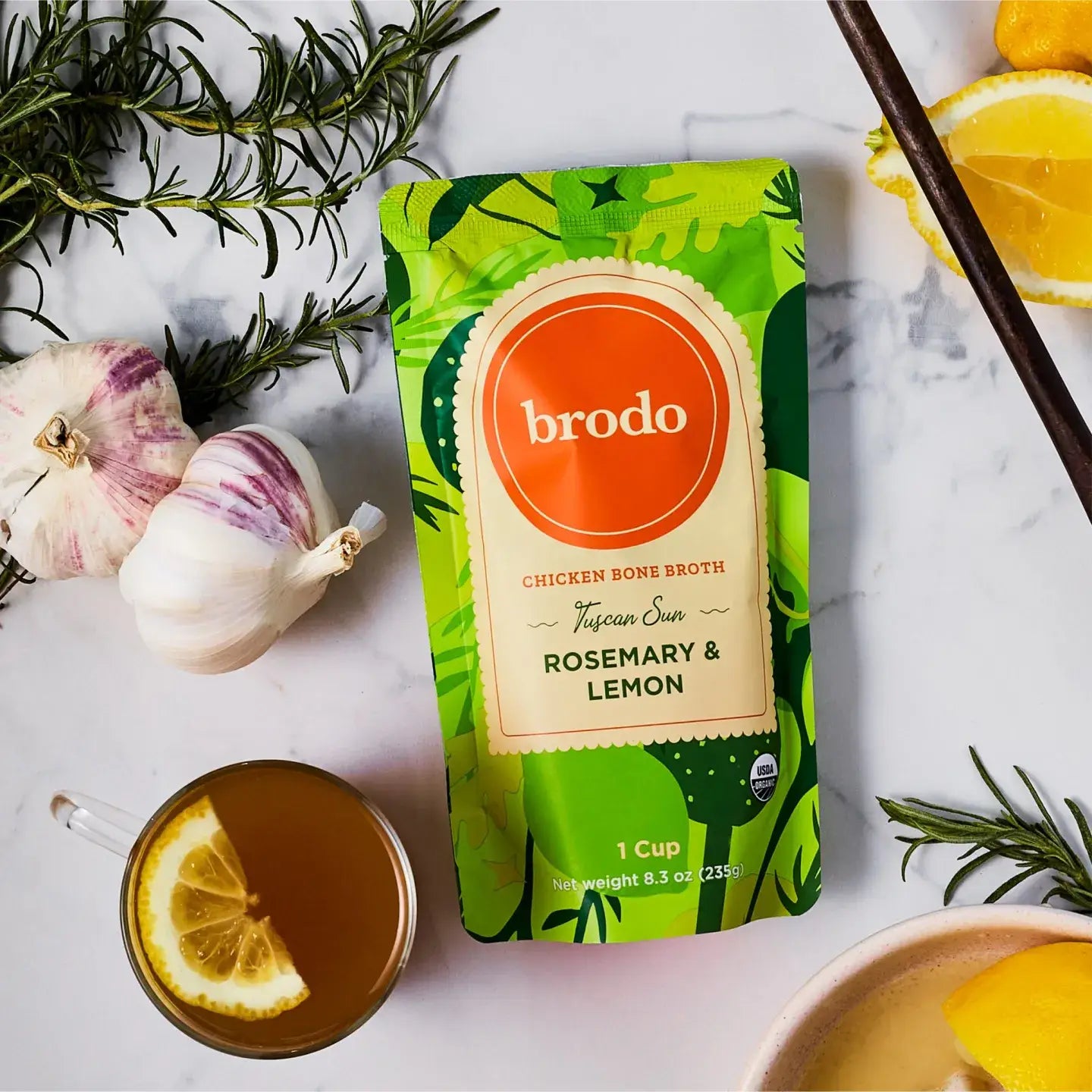 Organic Tuscan Sun Bone Broth (8 ounce)