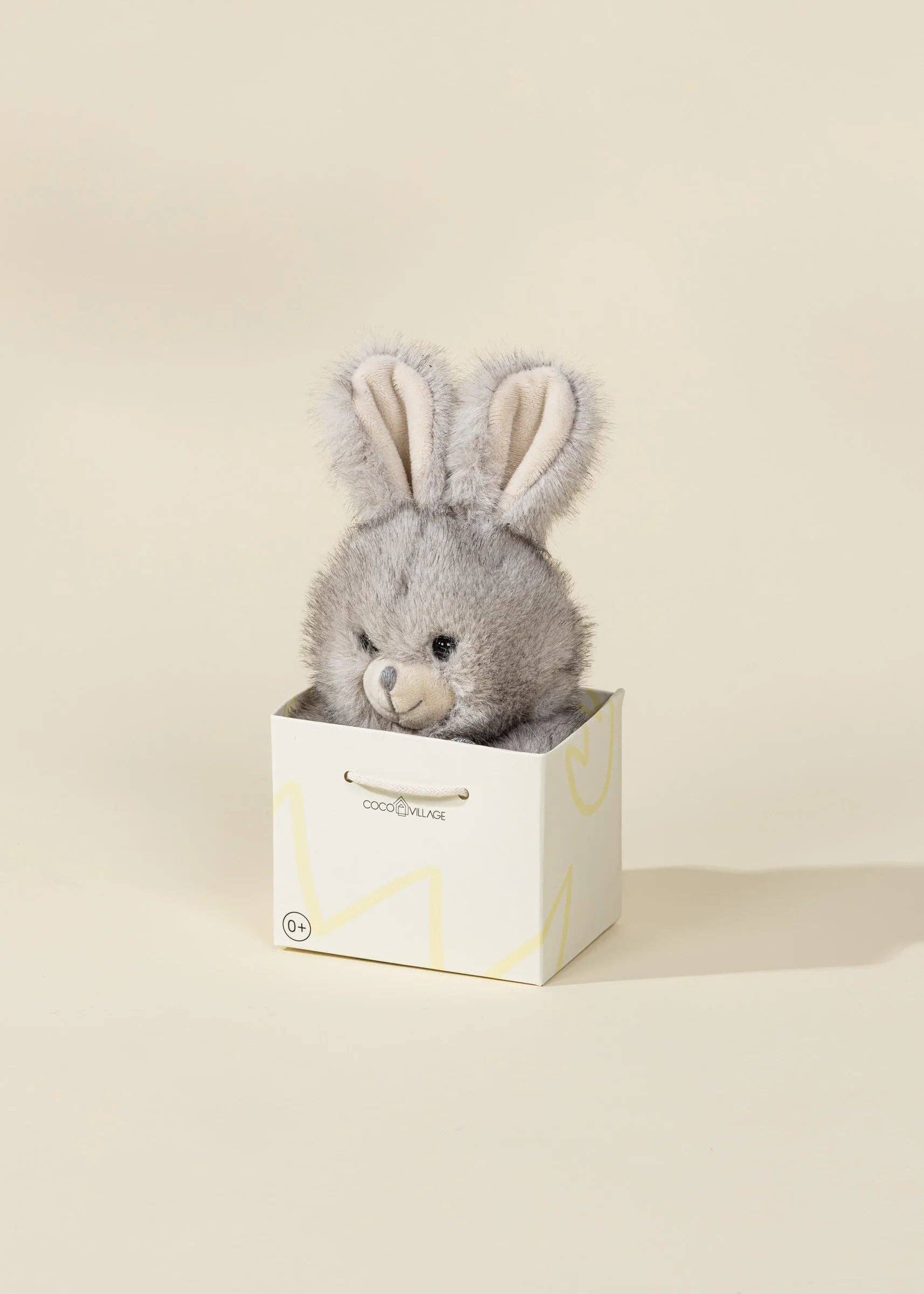 Mini Gift Plush Toy - Grey Rabbit