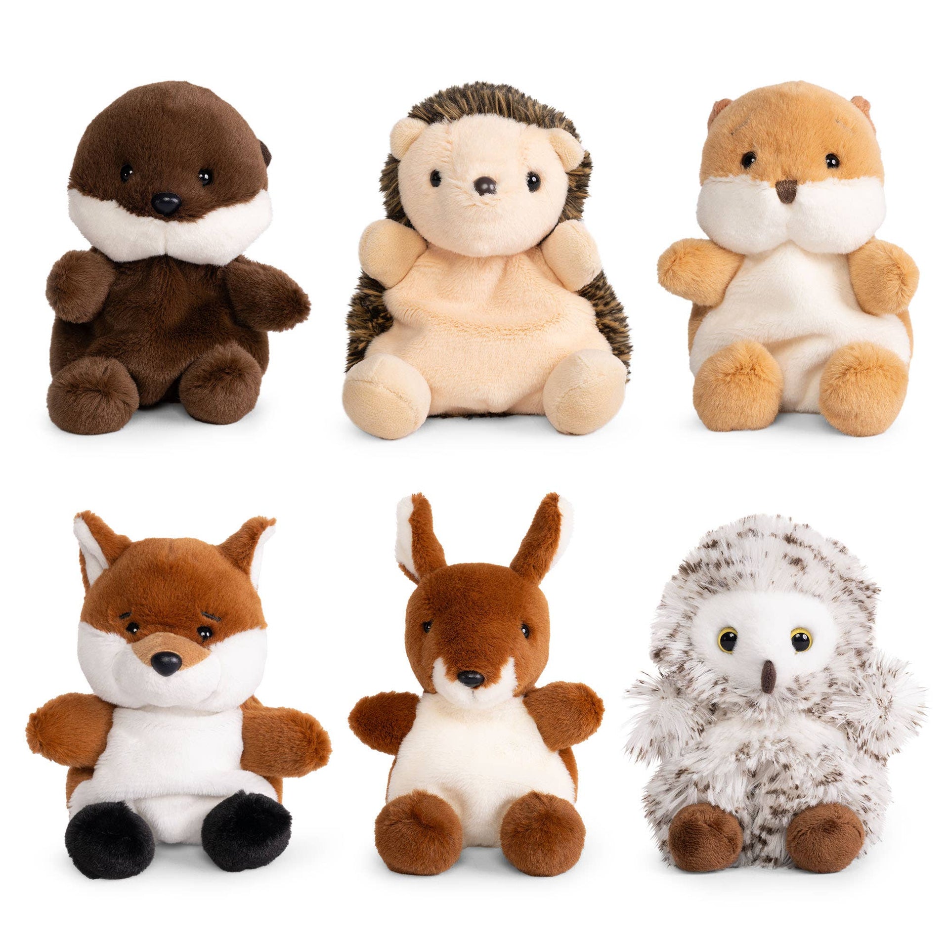 Little Living Nature Snugglies Woodland Animal Plush