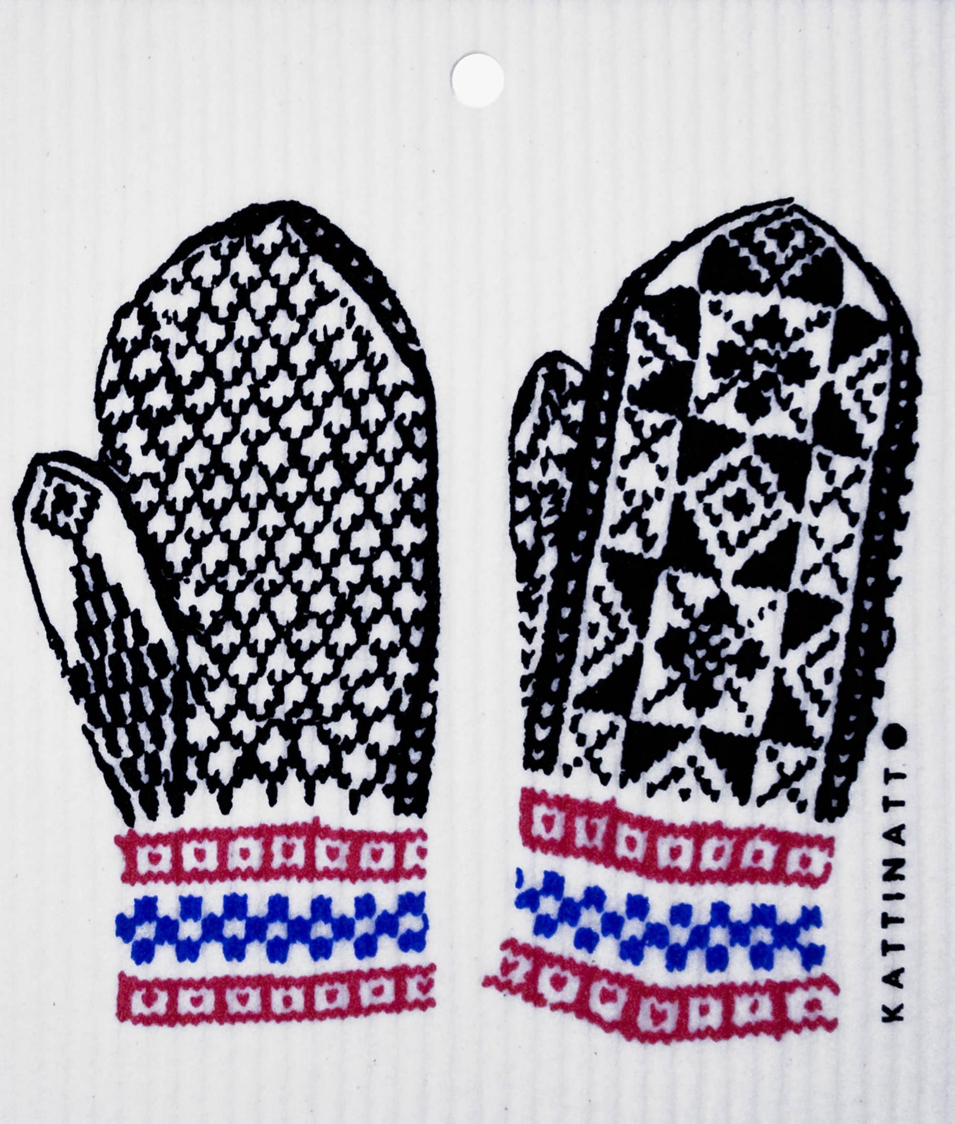 Norwegian Mittens Swedish Wash Towel