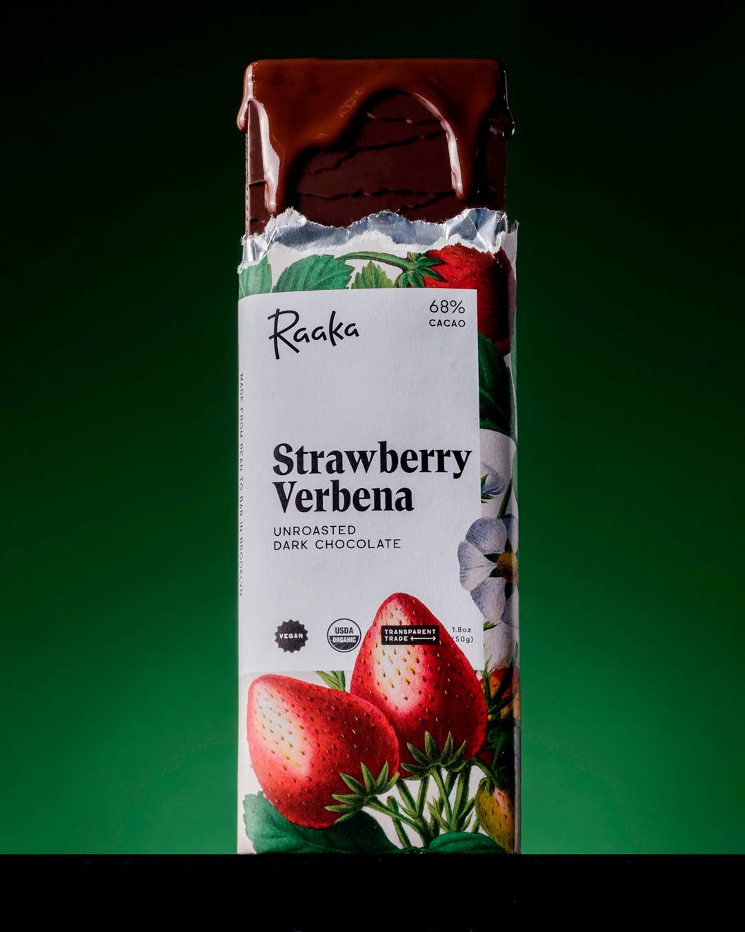 Strawberry Verbena Chocolate Bar - Spring Limited Edition