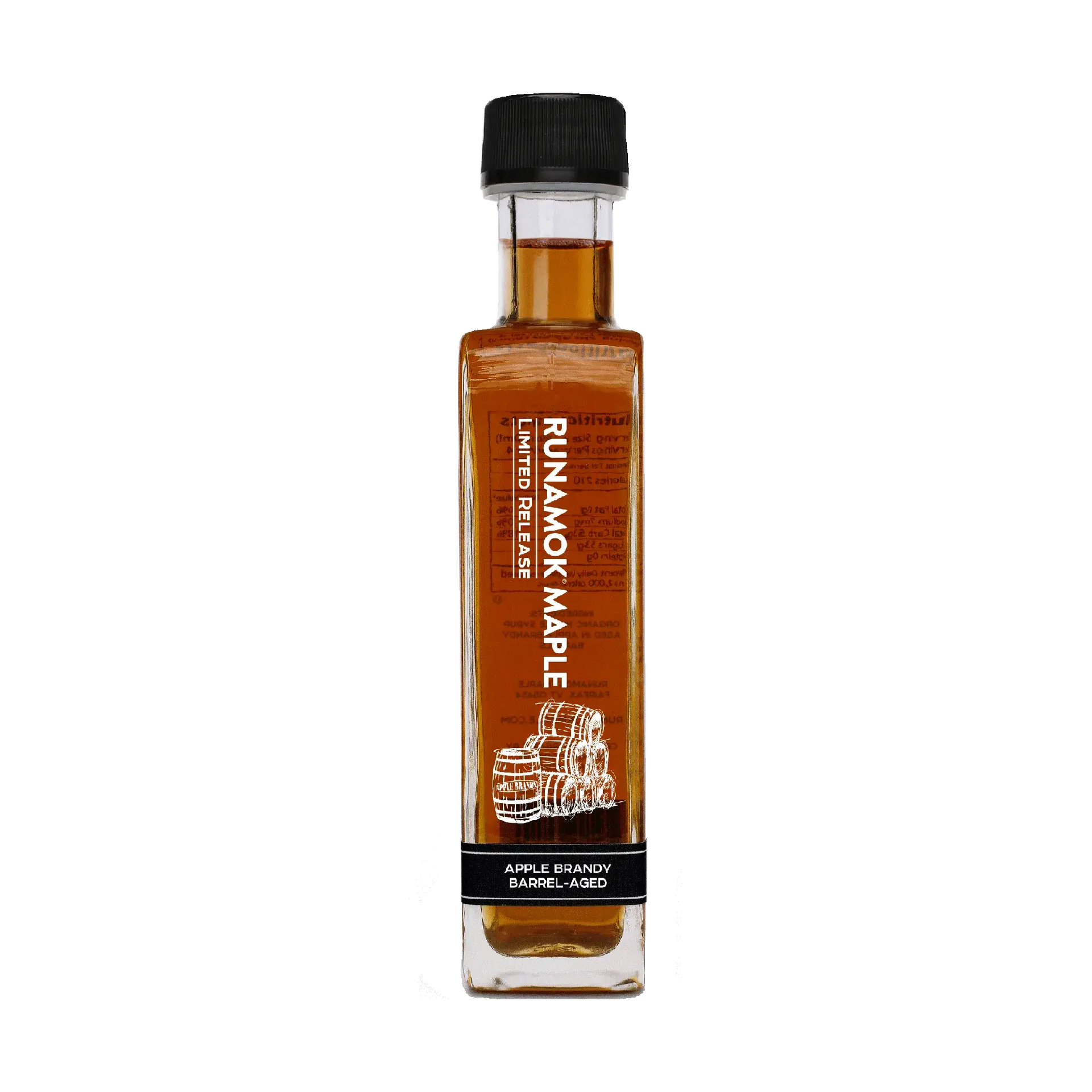 LIMITED RELEASE Apple Brandy Barrel-Aged Organic Maple Syrup
