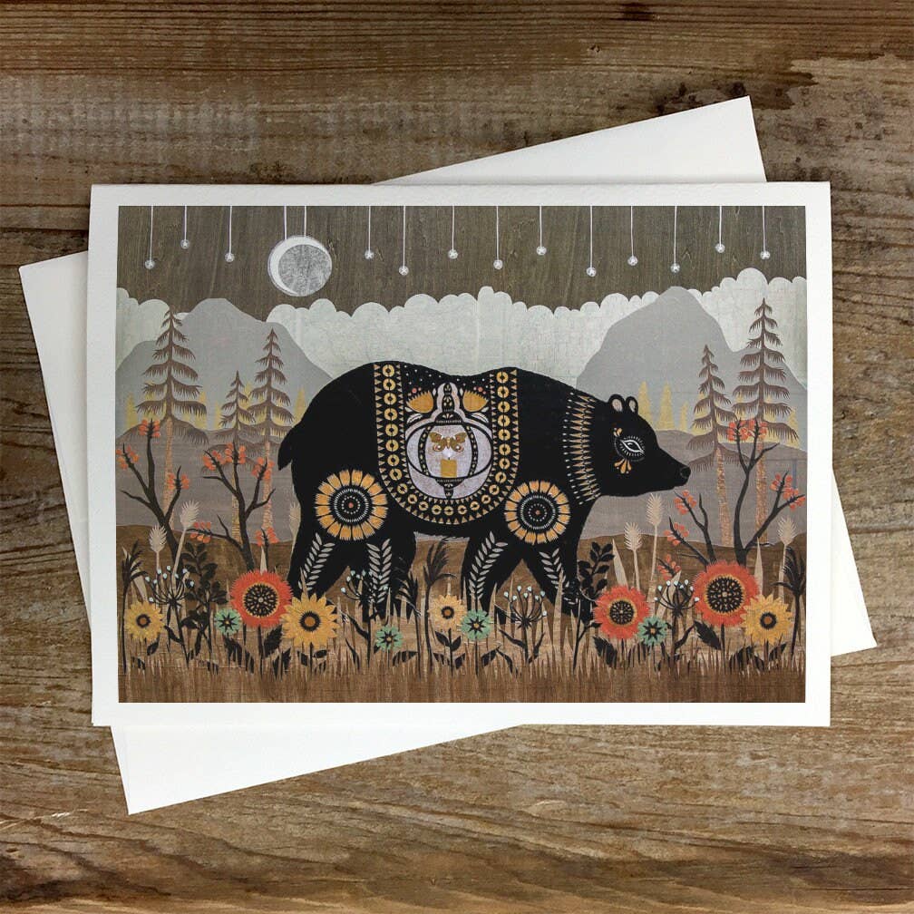 Night Calls On Me - Greeting Card