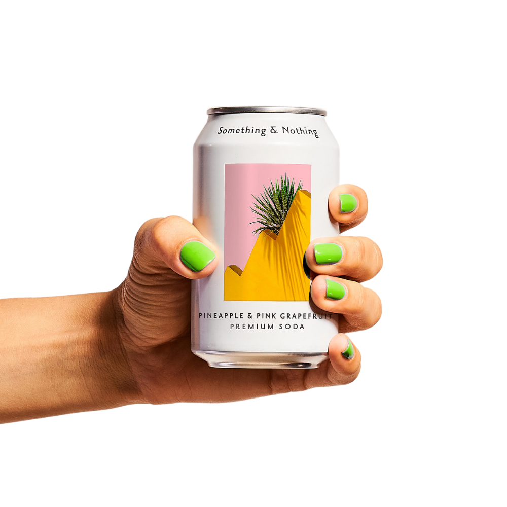 Pineapple & Pink Grapefruit Premium Soda (Single Can)