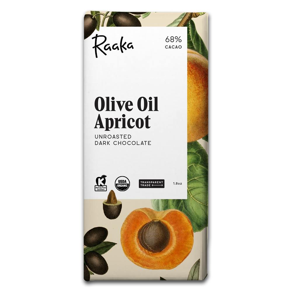 Olive Oil Apricot Chocolate Bar - Spring Limited Edition