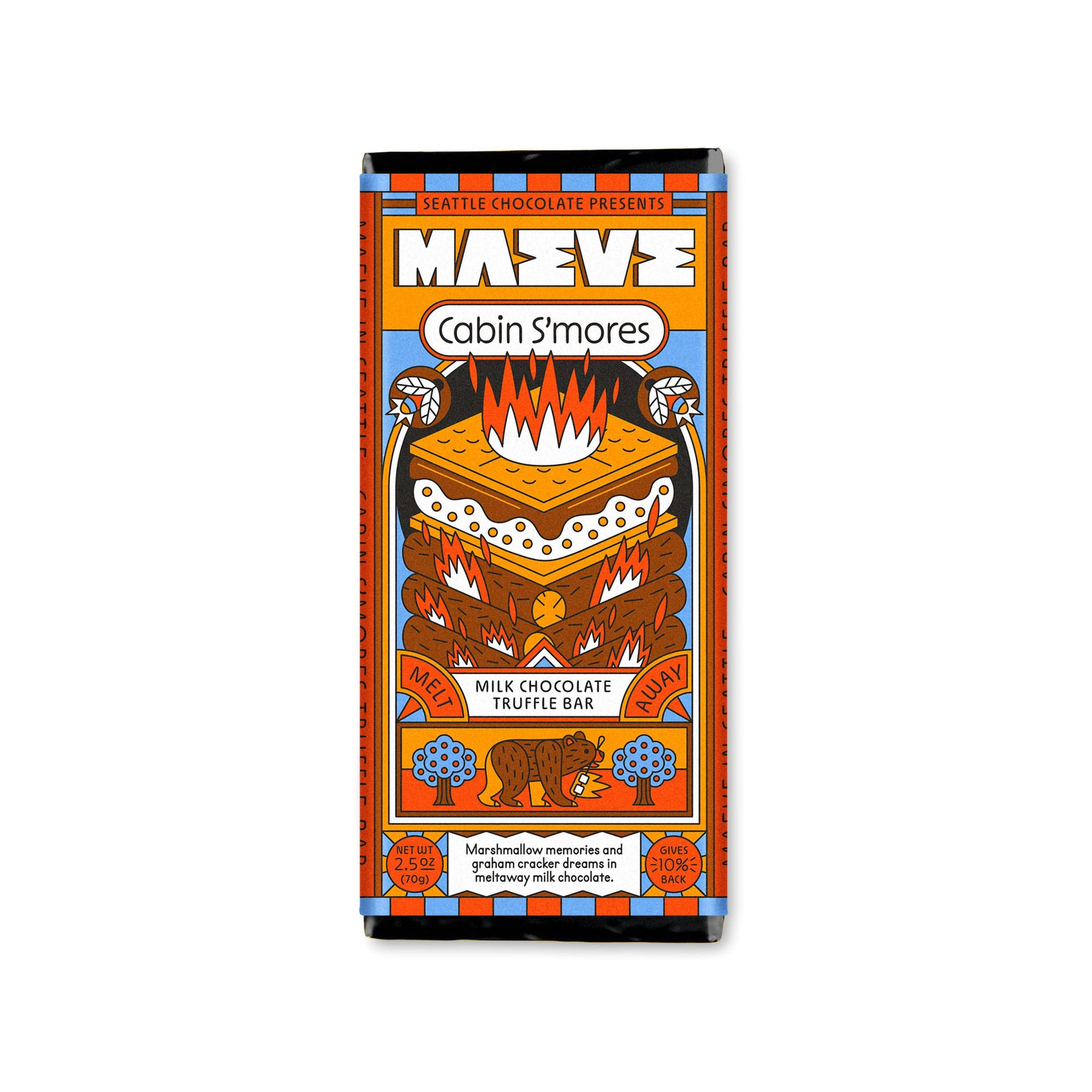 Cabin S'mores Truffle Bar