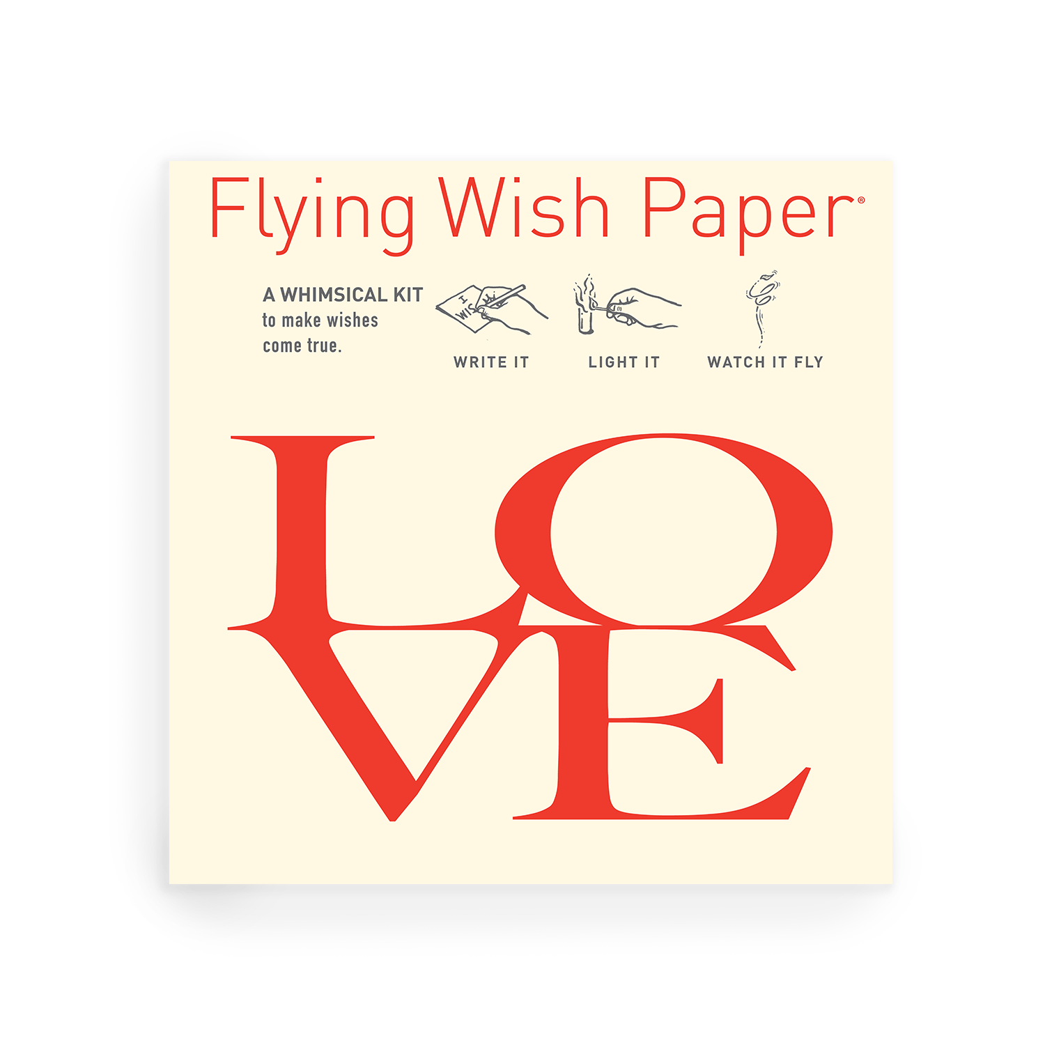 LOVE LETTERS / Mini Kit / 15 WISH PAPER™ + Accessories