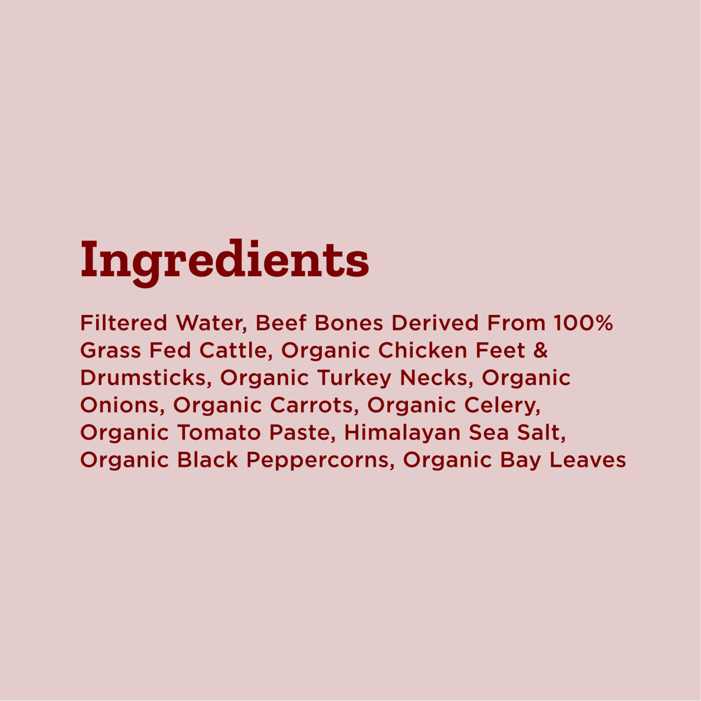 Signature Hearth Bone Broth (8 ounces)